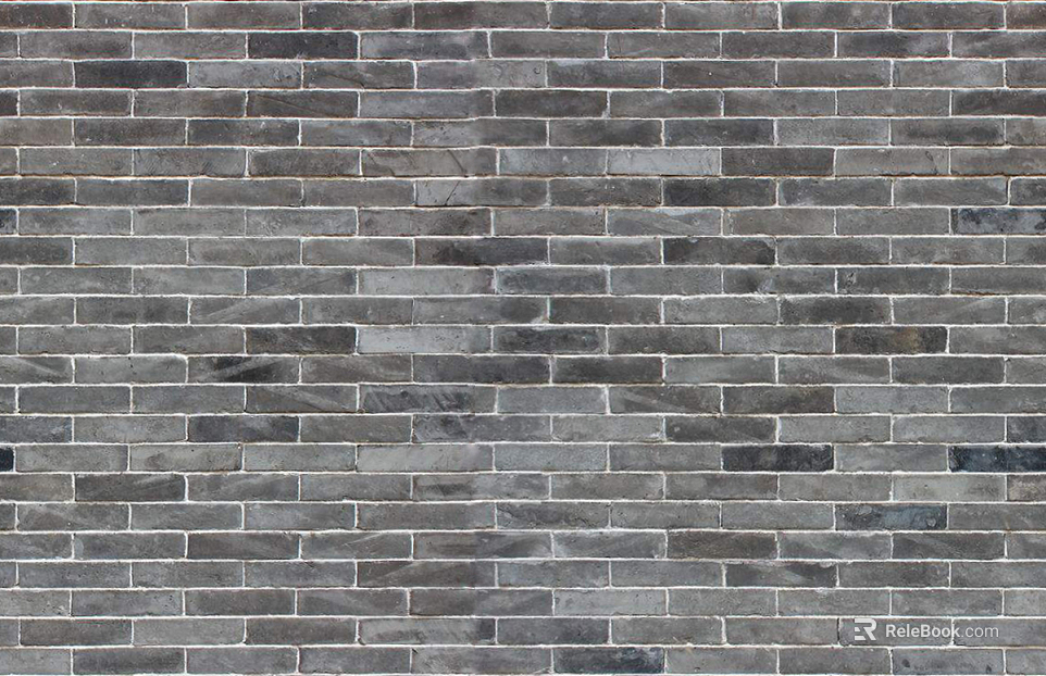 Brick wall turquoise check brick texture