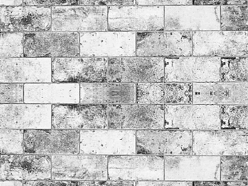 Grey and white old brick wall exterior wall finish texture (ID:ffaeh838826)