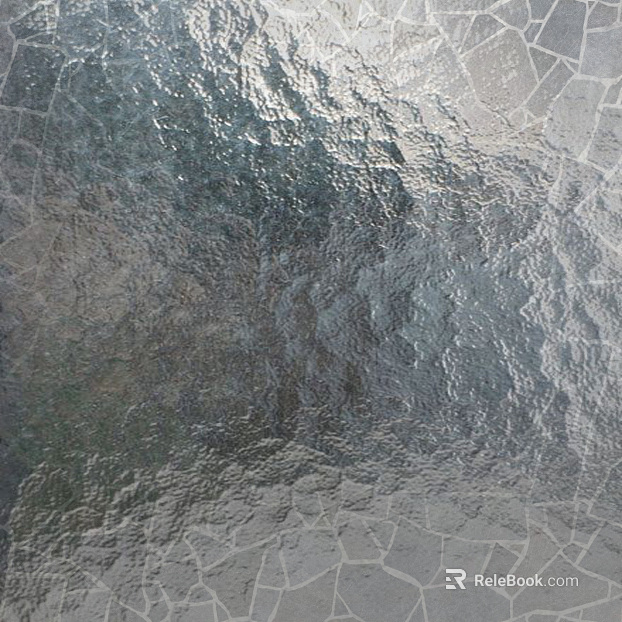 water corrugated glass texture