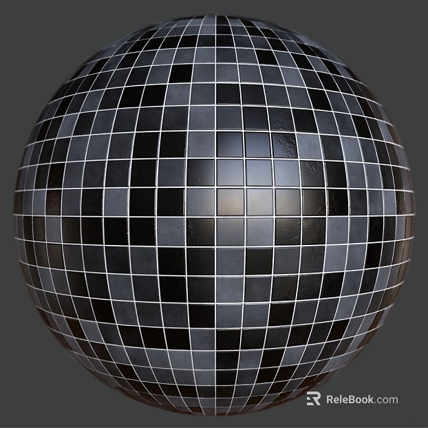 Ceramic Mosaic PBR texture