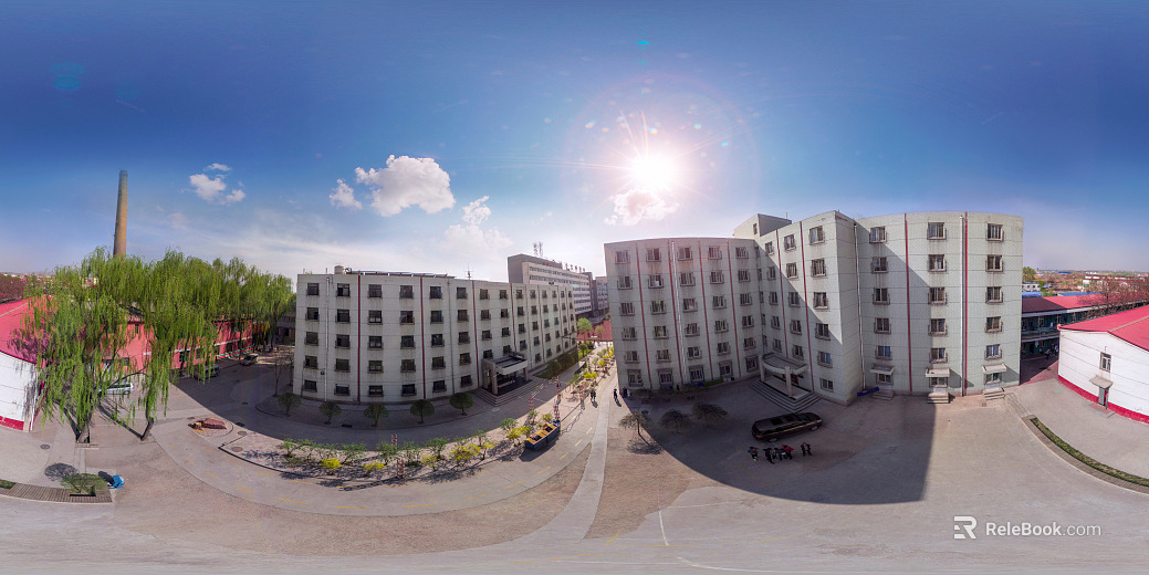 HDR City Panorama texture