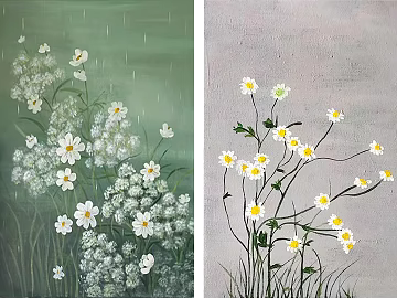 Plant painting texture (ID:ffacg96499)