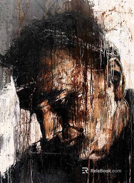 figure painting texture