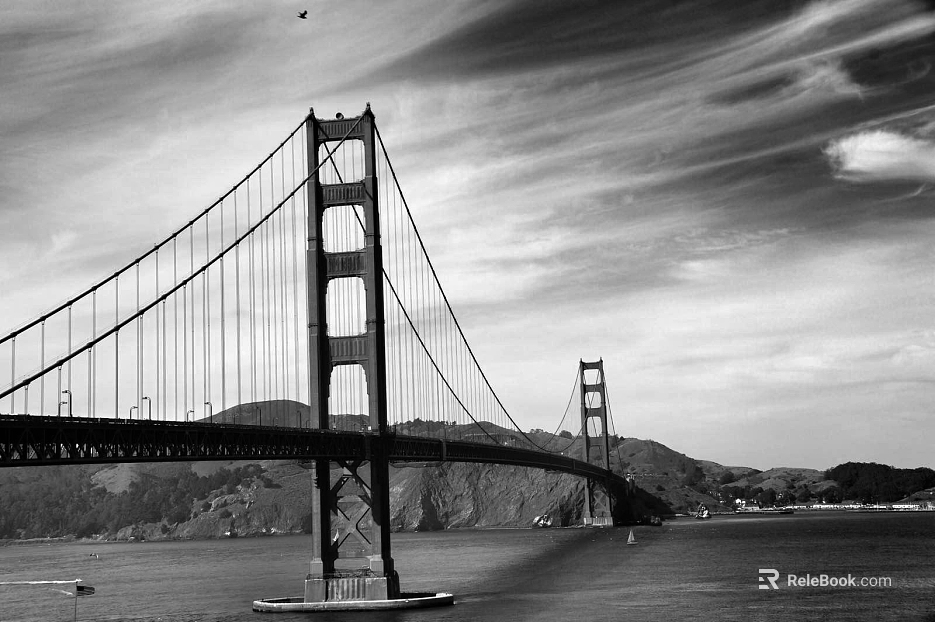 black and white painting texture