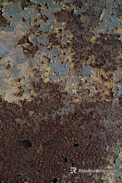modern rust iron plate texture