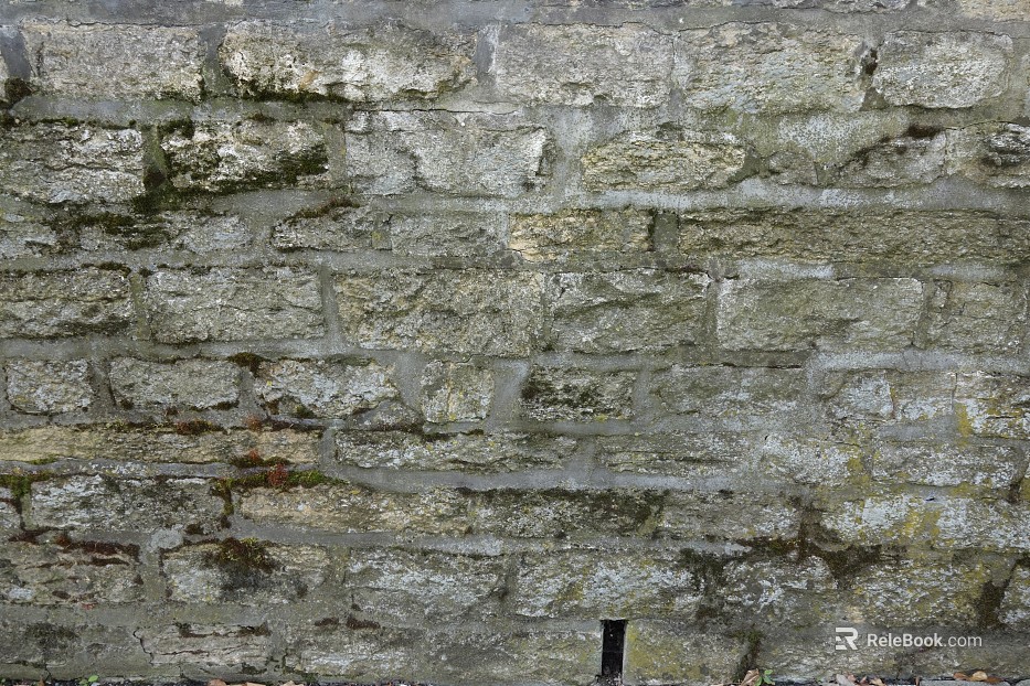 Outdoor wall surface texture