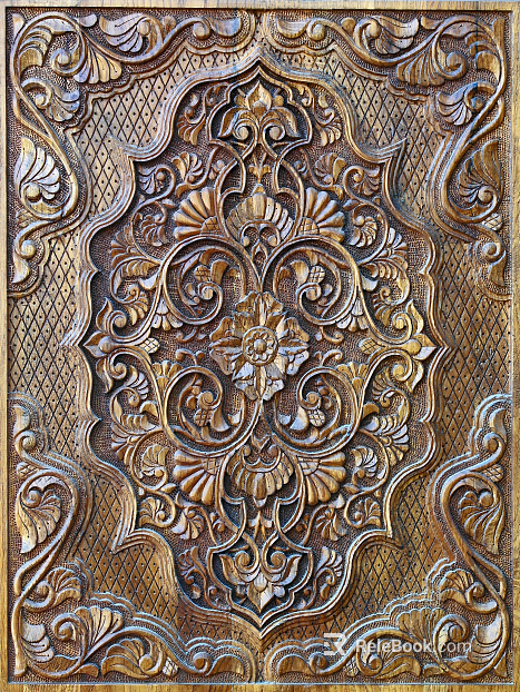 wood carving texture