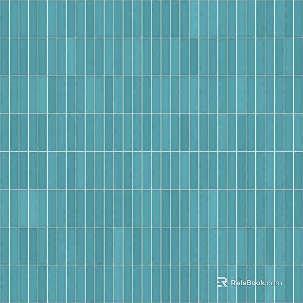 Lake Blue Strip Mosaic Kitchen and Bathroom Wall texture