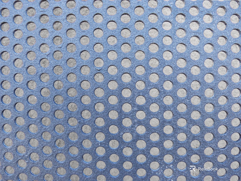 Perforated plate texture