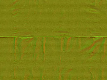 Yellow-green pleated plastic sheeting for package decoration texture (ID:ffaeh094739)