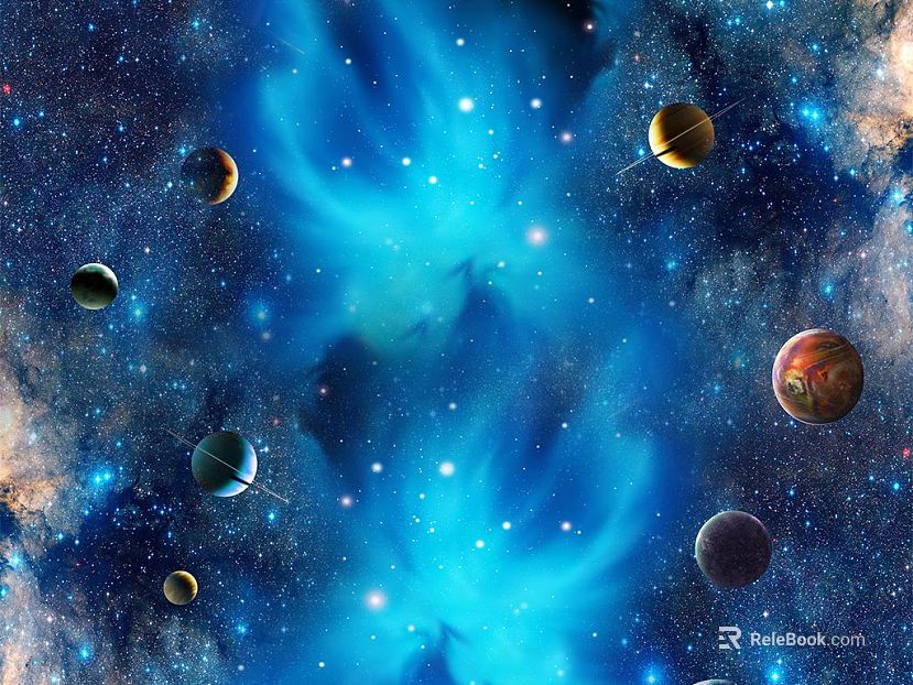 cosmic starry sky texture