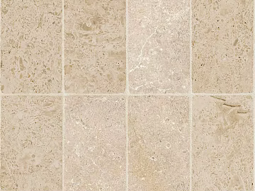 Yellow brown Lyme stone floor tile 3d model