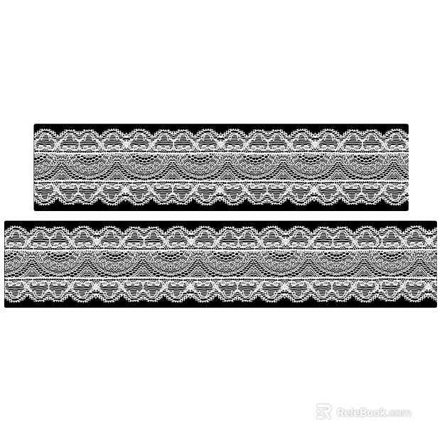 White lace fabric, apparel decoration texture