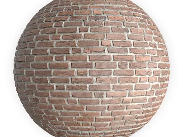 Brick wall PBR texture (ID:ffach210281)