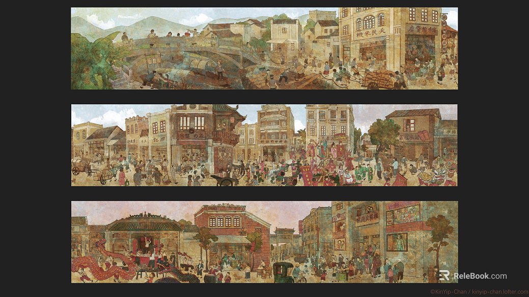 architectural painting texture