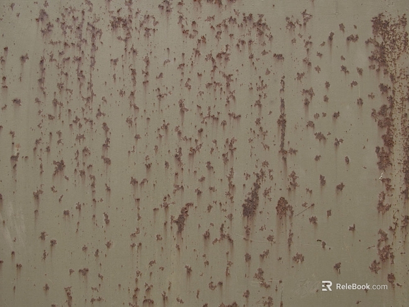 Industrial wind rust done old metal plate texture