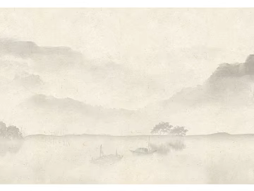 New Chinese-style ink-wash landscape decorative painting texture (ID:ffaeh742439)
