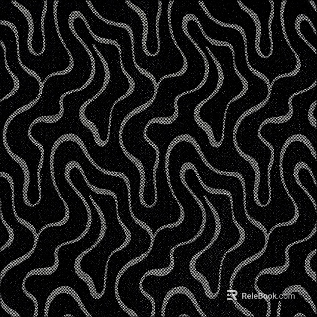 Black Grey Curved Fabric Soft Fabric texture