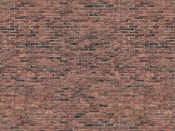 Brick wall industrial wind red brick seamless texture (ID:ffacg84549)