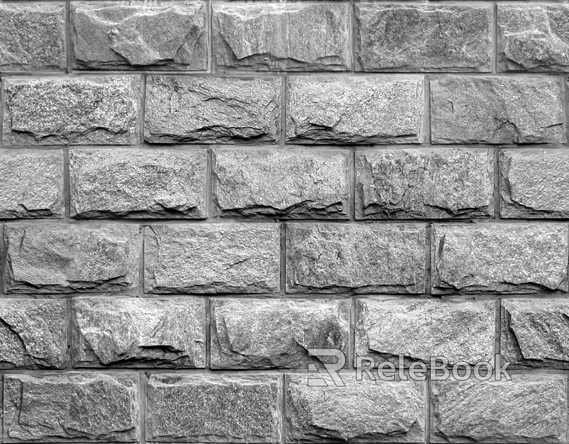Culture Stone light gray Stripe Culture Stone Wall texture