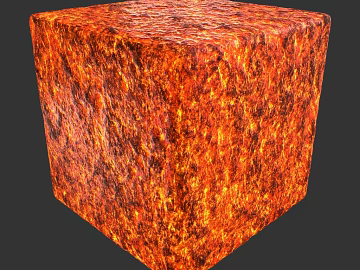 Magma PBR texture (ID:ffach614851)