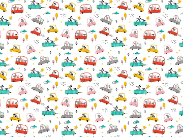 Even pattern fun animal cartoon children's room pattern background pattern wallpaper texture (ID:ffach327346)