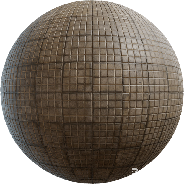 Mosaic PBR texture
