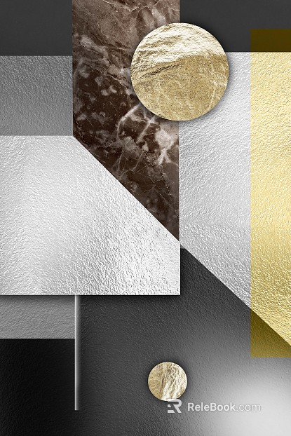 three-dimensional physical painting texture