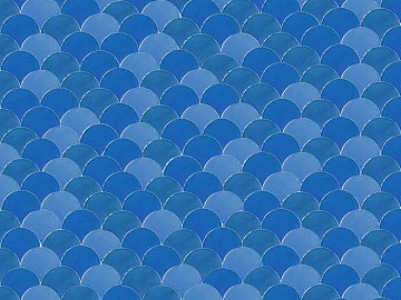 Feather Brick Blue Fish Scale Pattern Brick texture (ID:ffaeg63157)