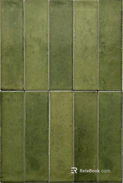 Dark green vintage handmade brick texture