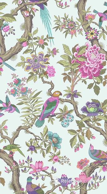 animal and plant pattern texture