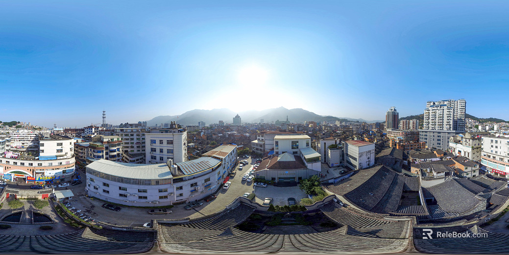 HDR City Panorama texture