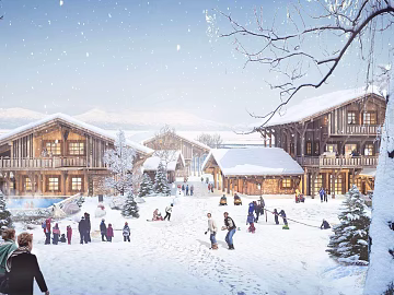 Snow 3d model