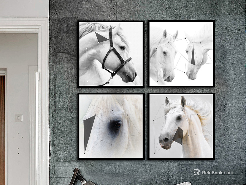 Animal painting texture