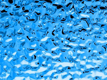 Blue water ripple decorative background 3d model