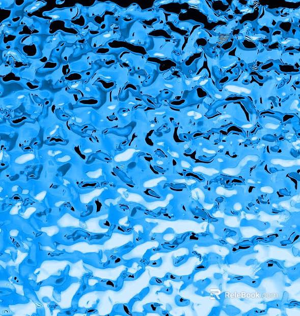 Blue water ripple decorative background texture