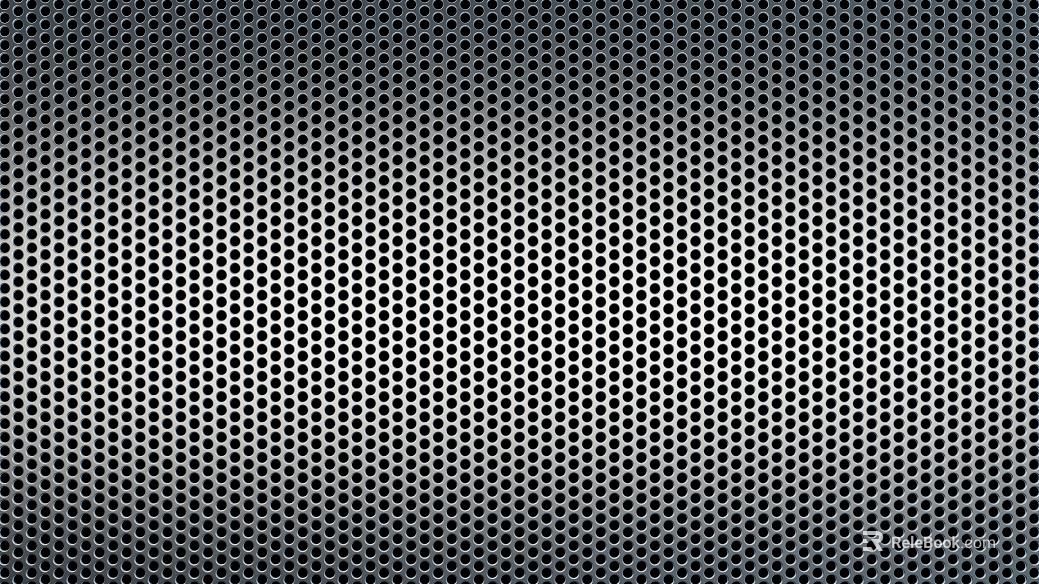 Perforated plate texture