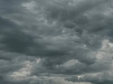 Dark dark clouds, cloudy sky, storm disaster coming texture (ID:ffach232431)