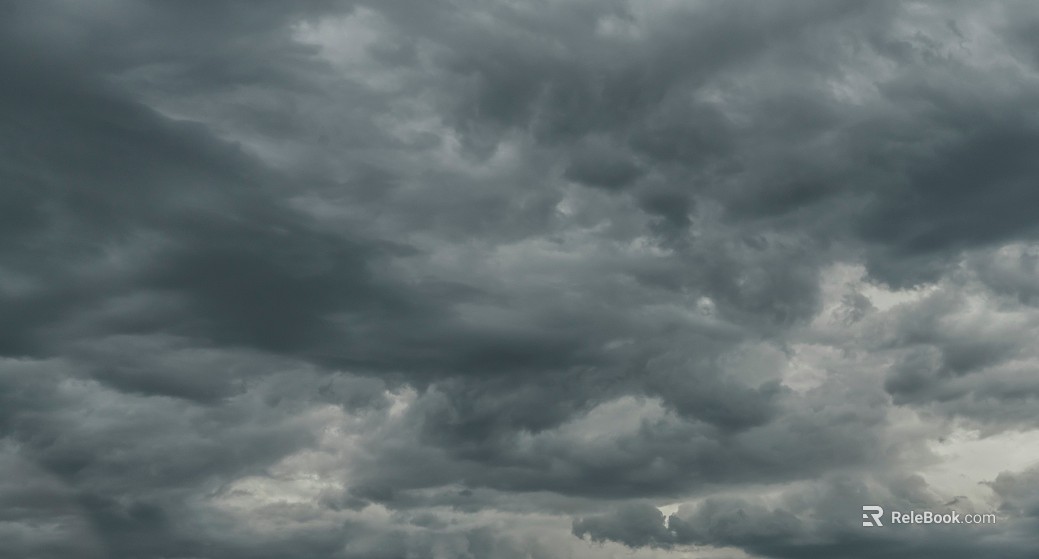 Dark dark clouds, cloudy sky, storm disaster coming texture