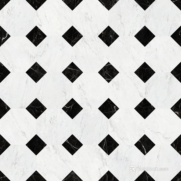 black and white marble parquet living room tile texture