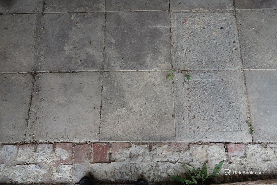 Outdoor wall surface texture