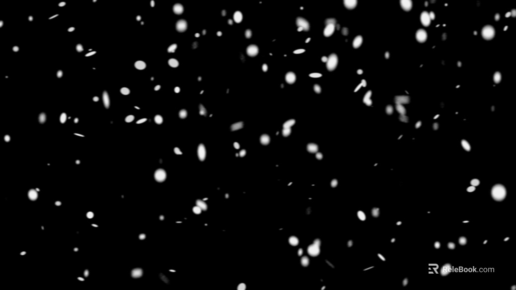 Snowy Snowflake Weather Highlight Mask texture