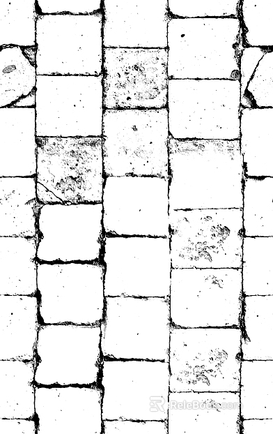 Black and white relief texture
