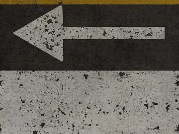 Yellow black gray cement ground guide mark texture (ID:ffaeh869476)