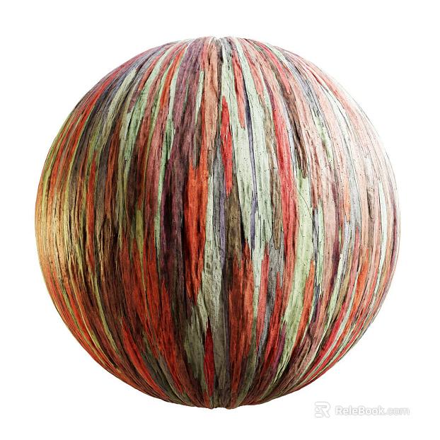 East Asian Bark PBR texture