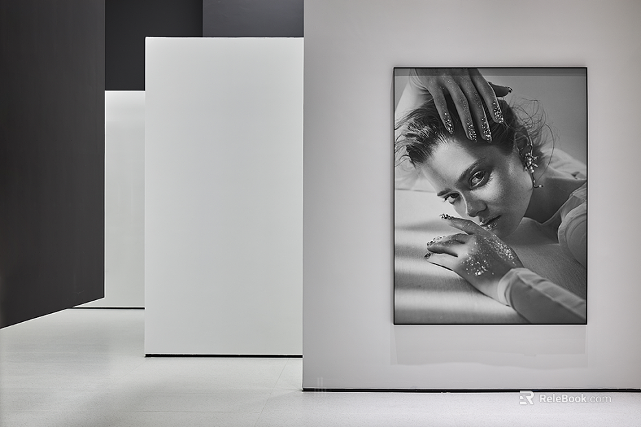 black and white painting texture