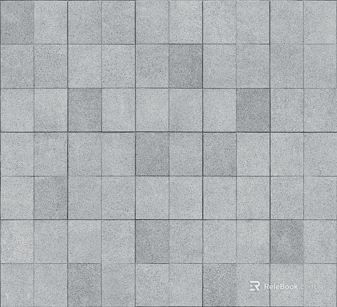 Granite Modern Grey Irregular Art Square Tile texture