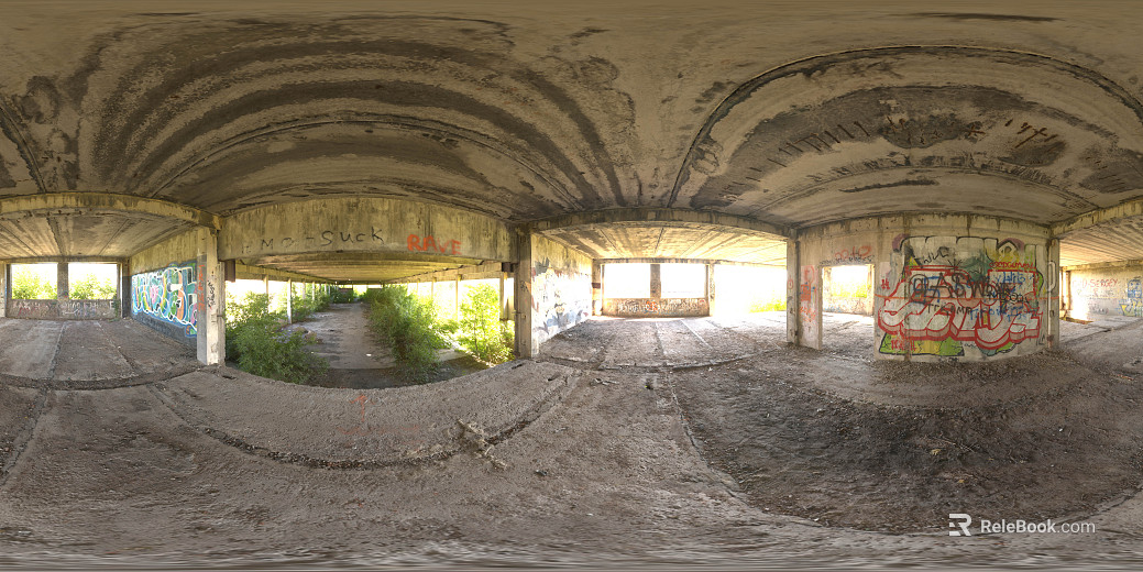shabby interior space HDR texture