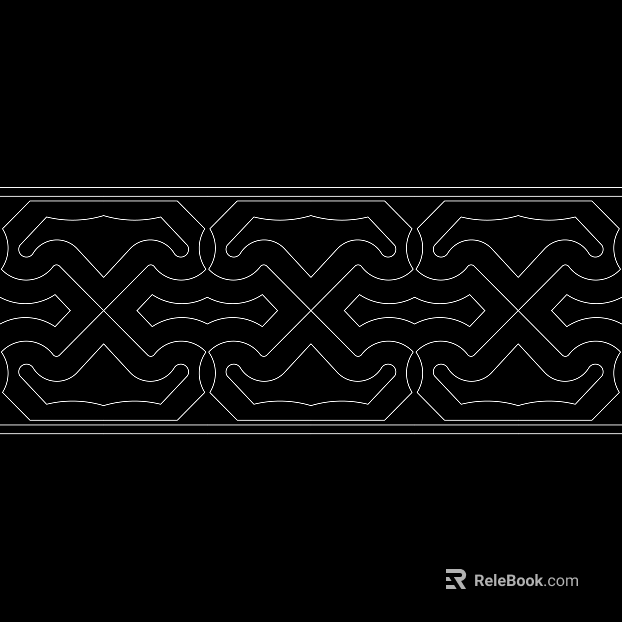 engraved mask black and white pattern printing texture