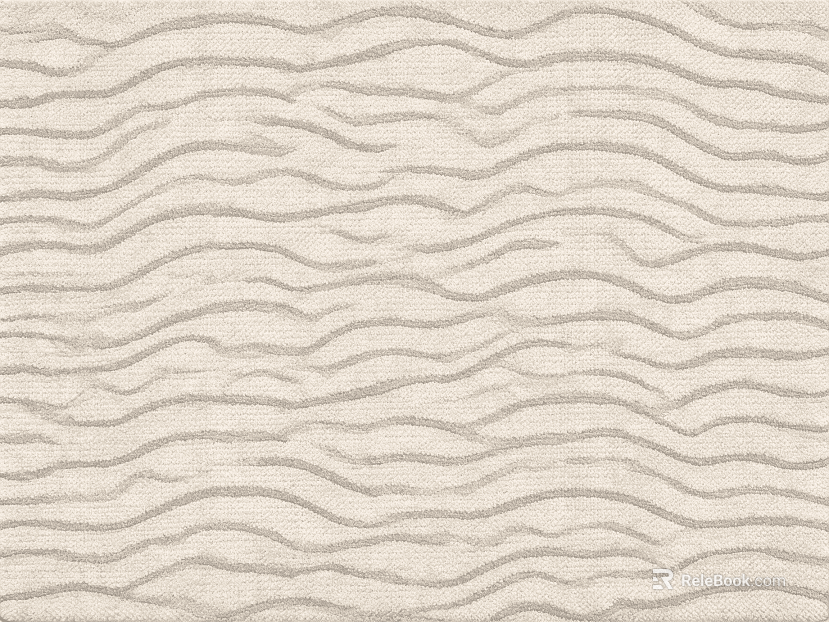 Off-white light corrugated texture carpet texture